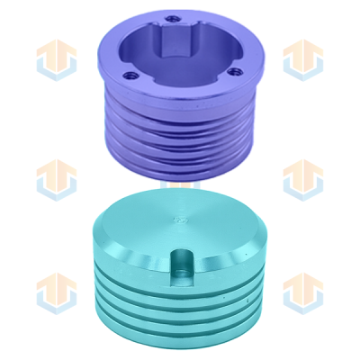 CNC數(shù)控車銑復(fù)合加工零件之陽(yáng)極彩色卡位扣